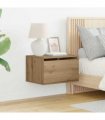 vidaXL Wall-mounted Bedside Cabinet 2 pcs Artisan Oak 50 x 36 x 30 cm