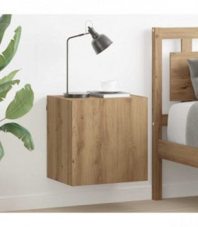 vidaXL TV Wall Cabinets 2 pcs Artisan Oak 40.5x30x40cm Engineered Wood