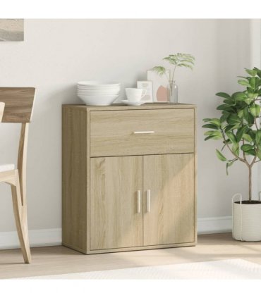 vidaXL Sideboard Sonoma Oak 60x31x70 cm Engineered Wood — V0672047734