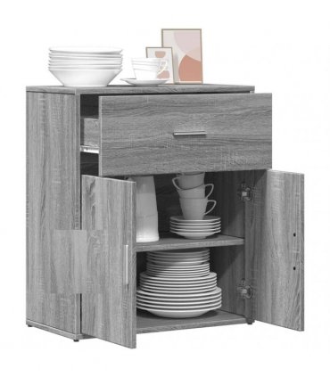 vidaXL Sideboard Grey Sonoma 60x31x70 cm Engineered Wood — V0672047735