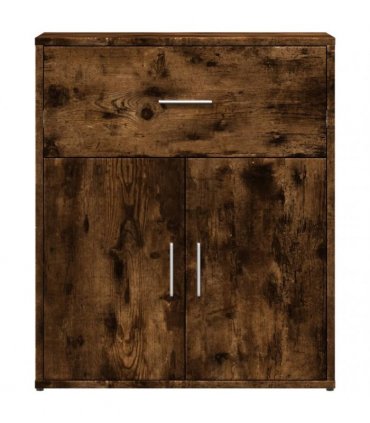 vidaXL Sideboard Smoked Oak 60x31x70 cm Engineered Wood — V0672047736