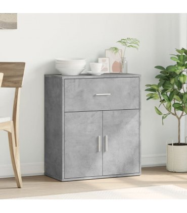 vidaXL Sideboard Concrete Grey 60x31x70 cm Engineered Wood — V0672047739