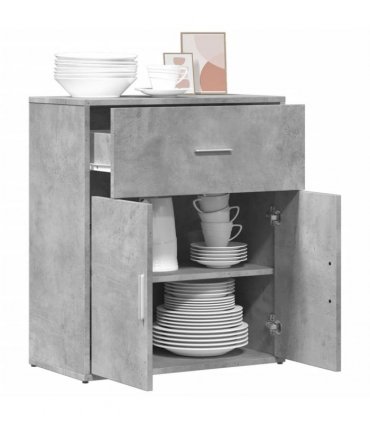 vidaXL Sideboard Concrete Grey 60x31x70 cm Engineered Wood — V0672047739