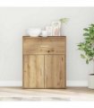 vidaXL Sideboard Artisan Oak 60 x 31 x 70 cm Engineered Wood