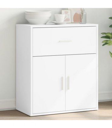 vidaXL Sideboard White 60x31x70 cm Engineered Wood — V0672047741