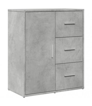 vidaXL Sideboard Concrete Grey 60x31x70 cm Engineered Wood — V0672047742