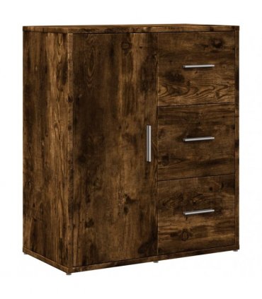 vidaXL Sideboard Smoked Oak 60x31x70 cm Engineered Wood — V0672047744