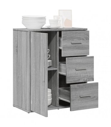 vidaXL Sideboard Grey Sonoma 60x31x70 cm Engineered Wood — V0672047745
