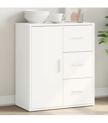 vidaXL Sideboard White 60x31x70 cm Engineered Wood — V0672047747