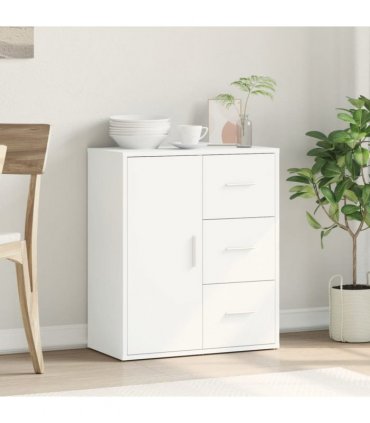 vidaXL Sideboard White 60x31x70 cm Engineered Wood — V0672047747