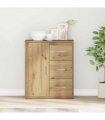 vidaXL Sideboard Artisan Oak 60 x 31 x 70 cm Engineered Wood — V0672047749