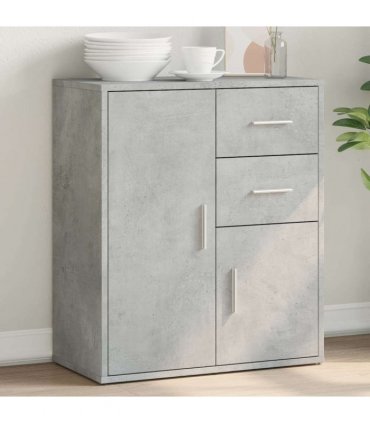 vidaXL Sideboard Concrete Grey 60x31x70 cm Engineered Wood — V0672047752