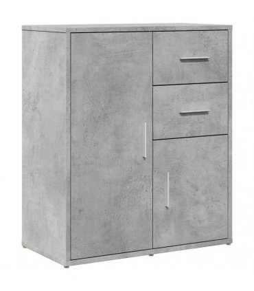 vidaXL Sideboard Concrete Grey 60x31x70 cm Engineered Wood — V0672047752