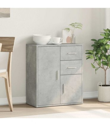 vidaXL Sideboard Concrete Grey 60x31x70 cm Engineered Wood — V0672047752
