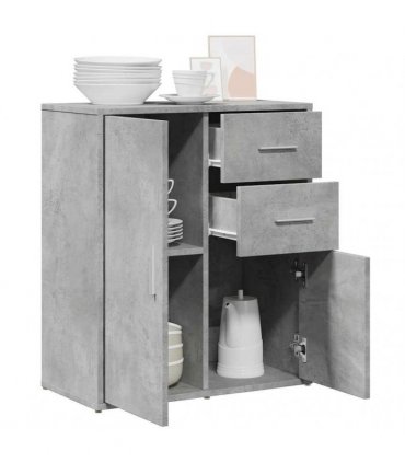 vidaXL Sideboard Concrete Grey 60x31x70 cm Engineered Wood — V0672047752