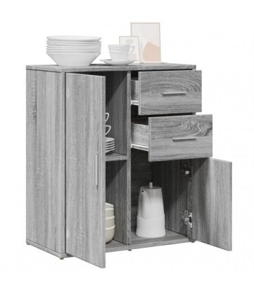vidaXL Sideboard Grey Sonoma 60x31x70 cm Engineered Wood — V0672047755