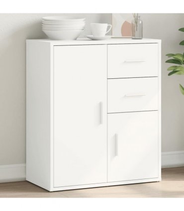 vidaXL Sideboard White 60x31x70 cm Engineered Wood — V0672047756