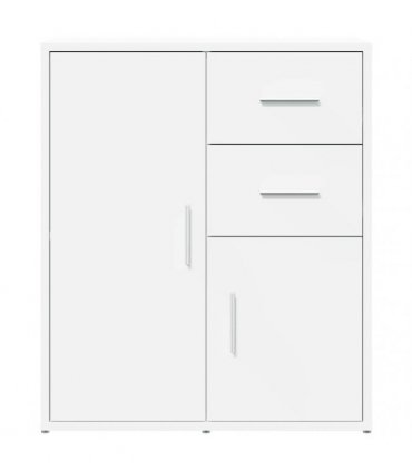 vidaXL Sideboard White 60x31x70 cm Engineered Wood — V0672047756