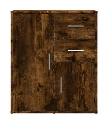 vidaXL Sideboard Smoked Oak 60x31x70 cm Engineered Wood — V0672047760