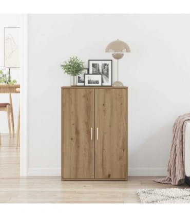 vidaXL Sideboard Artisan Oak 60 x 31 x 84 cm Engineered Wood