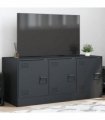 vidaXL TV Cabinet Anthracite 99x39x44 cm Steel