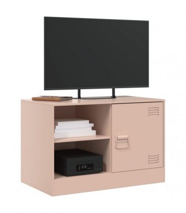 vidaXL TV Cabinets 2 pcs Pink 67x39x44 cm Steel — V0672047904