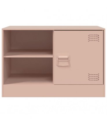 vidaXL TV Cabinets 2 pcs Pink 67x39x44 cm Steel — V0672047904