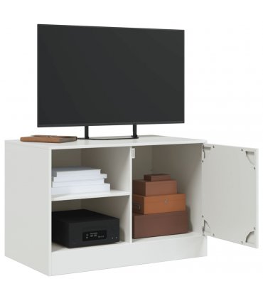 vidaXL TV Cabinets 2 pcs White 67x39x44 cm Steel — V0672047909