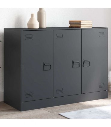 vidaXL Sideboard Anthracite 99x39x73 cm Steel