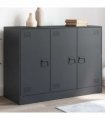 vidaXL Sideboard Anthracite 99x39x73 cm Steel