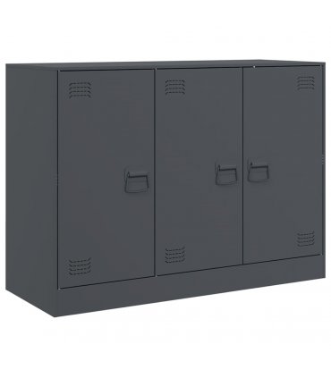 vidaXL Sideboard Anthracite 99x39x73 cm Steel
