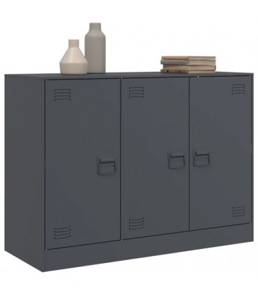 vidaXL Sideboard Anthracite 99x39x73 cm Steel
