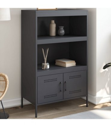 vidaXL Highboard Anthracite 68x39x113 cm Steel