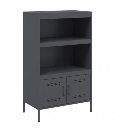 vidaXL Highboard Anthracite 68x39x113 cm Steel