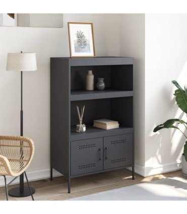 vidaXL Highboard Anthracite 68x39x113 cm Steel