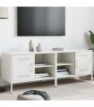 vidaXL TV Cabinets 2 pcs White 68x39x50.5 cm Steel — V0672048176