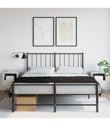 vidaXL Bedside Cabinets 2 pcs White 36x39x50.5 cm Steel — V0672048227