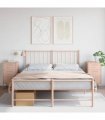 vidaXL Bedside Cabinets 2 pcs Pink 36x39x68 cm Steel — V0672048251