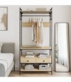 vidaXL Wardrobe with Drawers Sonoma Oak 89x39x184.5 cm Engineered Wood