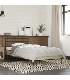 vidaXL Bed Frame without Mattress Sonoma Oak 90x200 cm — Size: 90 x 200 cm — V0672049418
