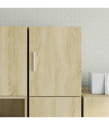 vidaXL Wall Cabinet Sonoma Oak 30x42.5x40 cm Engineered Wood