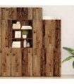 vidaXL Wall-Mounted Cabinet Wall-mounted Old Wood 30 x 42.5 x 39.5 cm