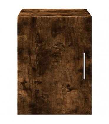 vidaXL Wall Cabinet Smoked Oak 30x42.5x40 cm Engineered Wood