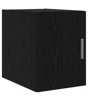 vidaXL Wall-Mounted Cabinet Wall-mounted Black Oak 30 x 42.5 x 39.5 cm