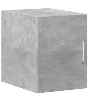 vidaXL Wall Cabinet Concrete Grey 30x42.5x40 cm Engineered Wood