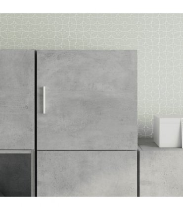 vidaXL Wall Cabinet Concrete Grey 40x42.5x40 cm Engineered Wood