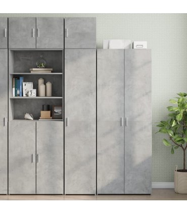 vidaXL Wall Cabinet Concrete Grey 40x42.5x40 cm Engineered Wood