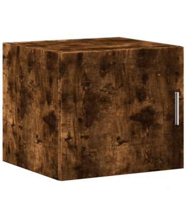 vidaXL Wall Cabinet Smoked Oak 45x42.5x40 cm Engineered Wood