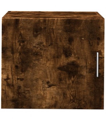 vidaXL Wall Cabinet Smoked Oak 45x42.5x40 cm Engineered Wood