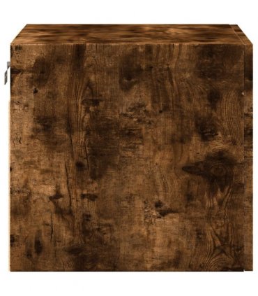 vidaXL Wall Cabinet Smoked Oak 45x42.5x40 cm Engineered Wood